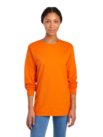 Unisex HD Cotton™ Long-Sleeve T-Shirt - Tennessee Orange