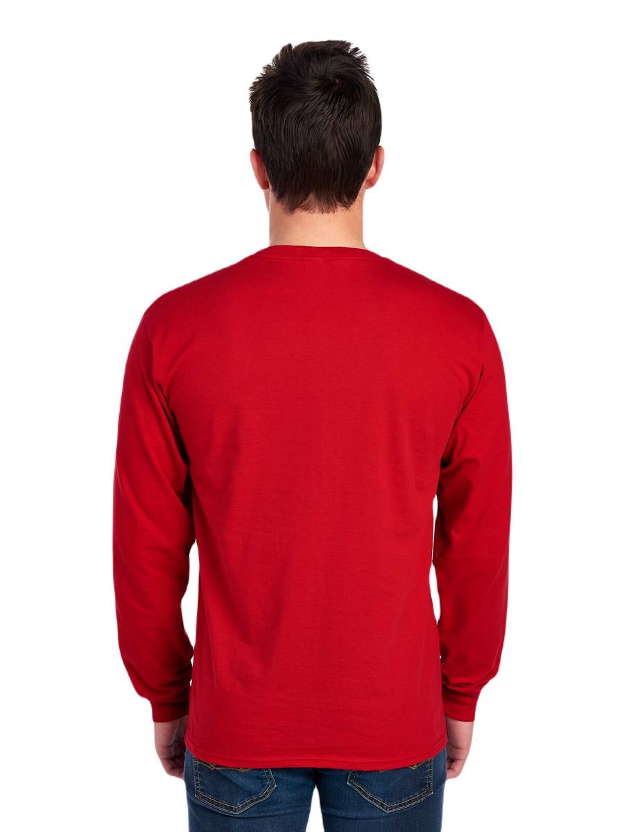 Unisex HD Cotton™ Long-Sleeve T-Shirt - True Red