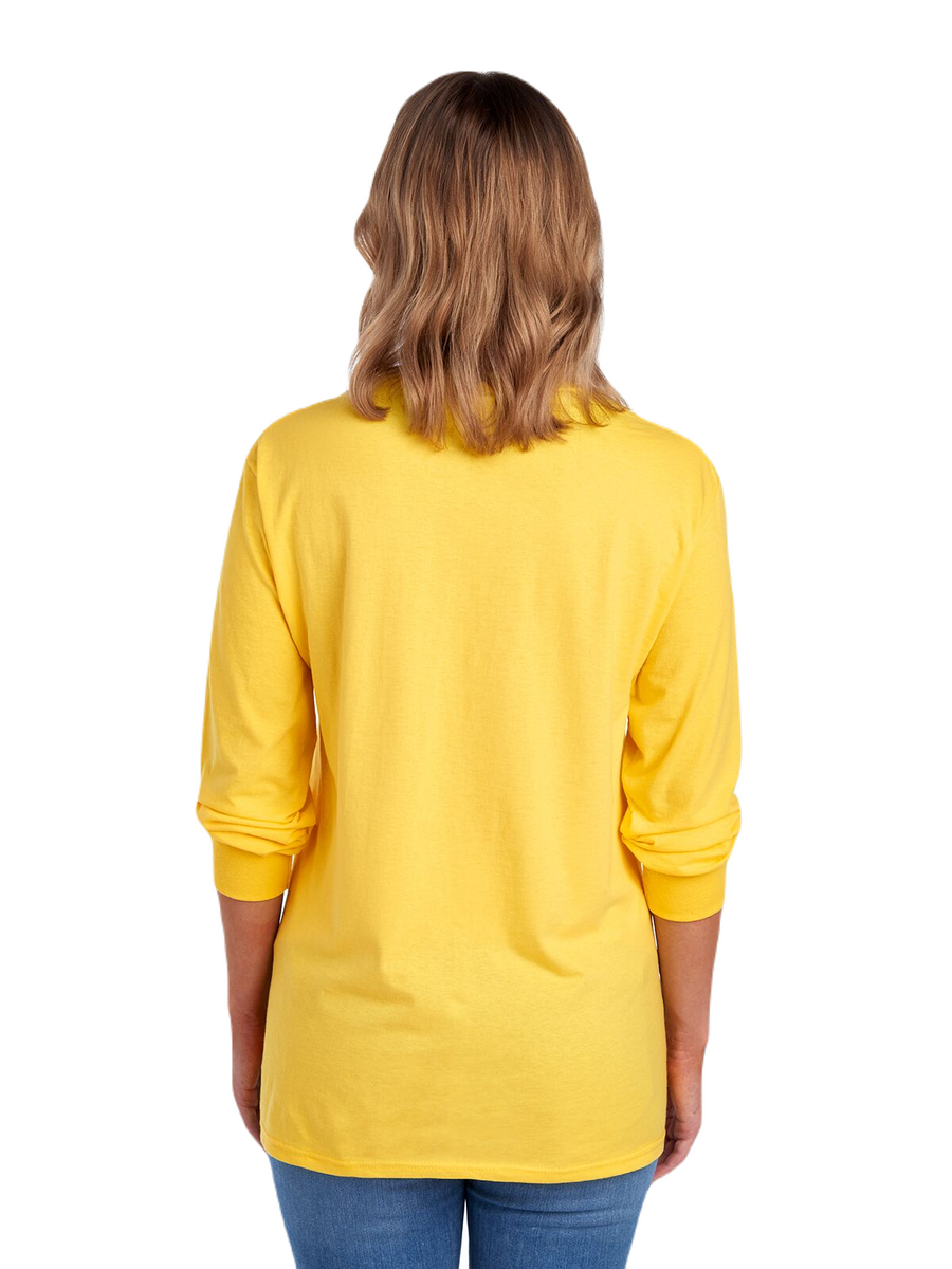 Unisex HD Cotton™ Long-Sleeve T-Shirt - Yellow