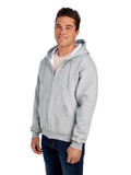 Unisex Supercotton™ Full-Zip Hoodie - Athletic Heather