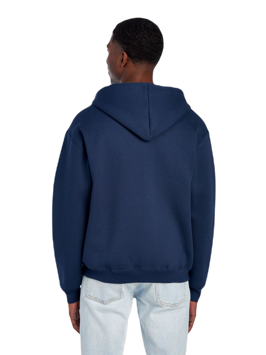 Unisex Supercotton™ Full-Zip Hoodie - J Navy