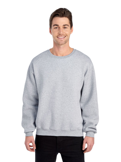 Unisex Supercotton™ Fleece Crew - Athletic Heather