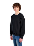 Unisex Supercotton™ Fleece Crew - Black