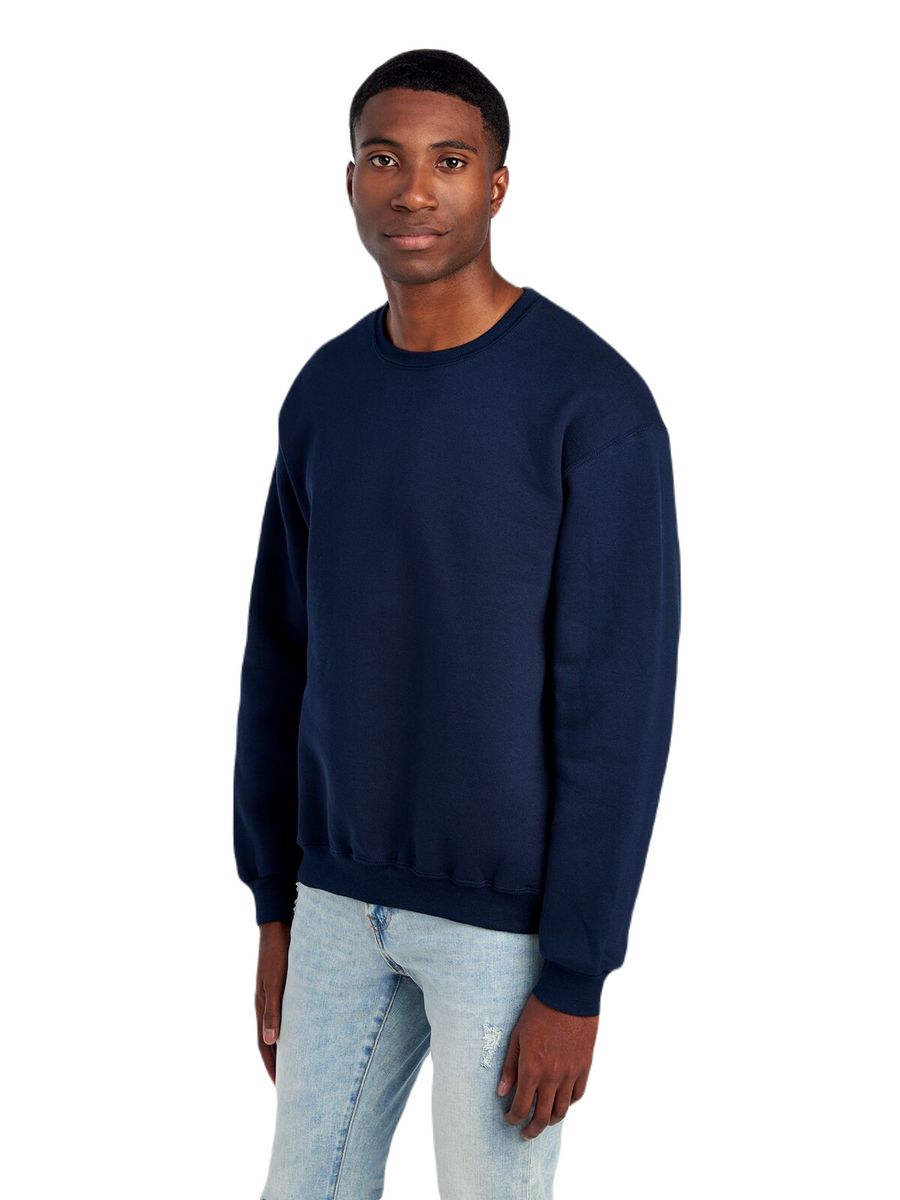 Unisex Supercotton™ Fleece Crew - J Navy