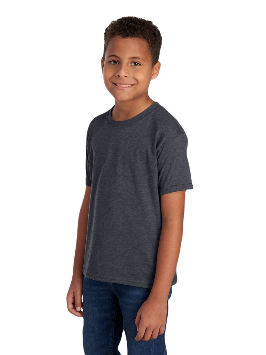 Youth ICONIC™ T-Shirt - Charcoal Heather