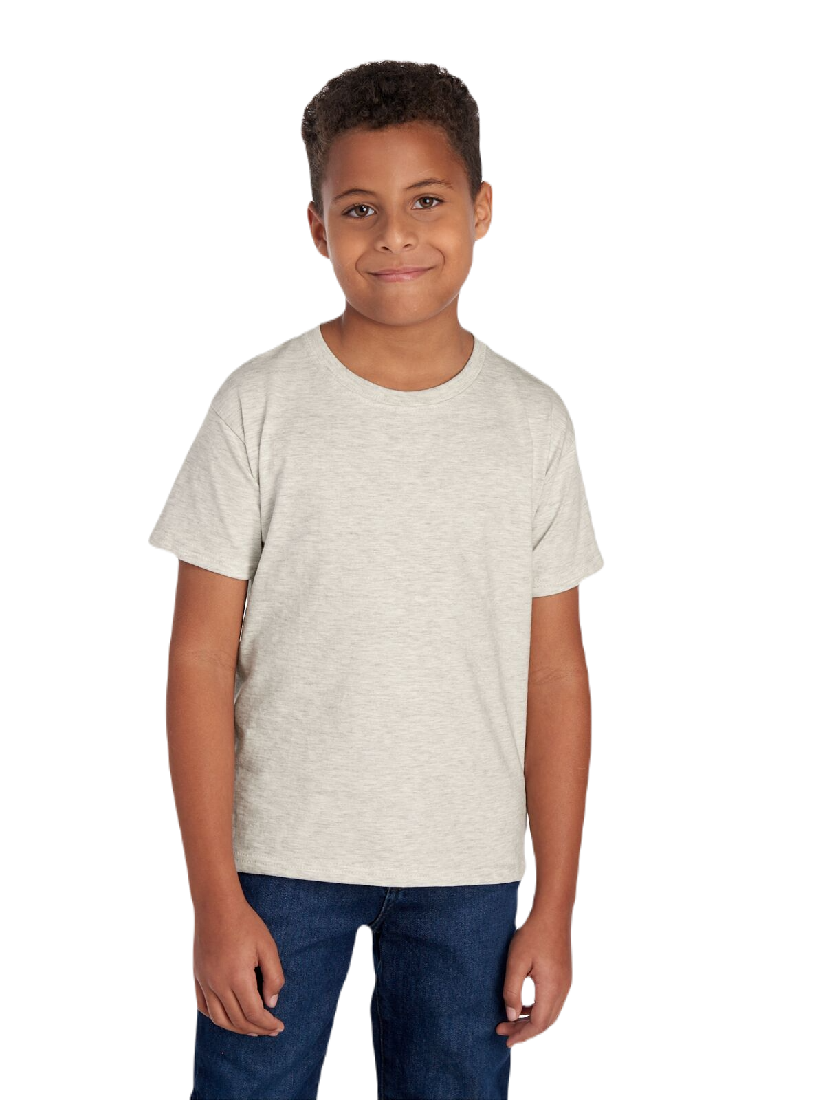 Youth ICONIC™ T-Shirt - Oatmeal Heather