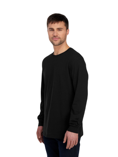 Unisex ICONIC™ Long Sleeve T-Shirt - Black Ink