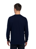 Unisex ICONIC™ Long Sleeve T-Shirt - J Navy