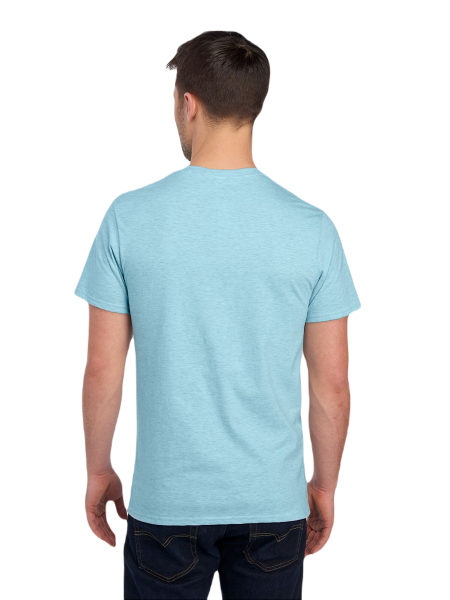 Unisex ICONIC™ T-Shirt - Aqua Velvet Heather