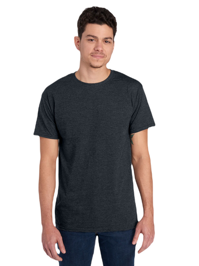 Unisex ICONIC™ T-Shirt - Black Ink Heather