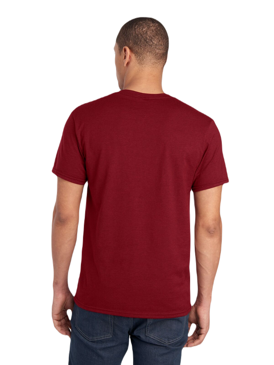 Unisex ICONIC™ T-Shirt - Peppered Red Heather