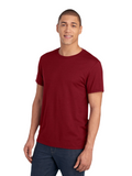 Unisex ICONIC™ T-Shirt - Peppered Red Heather