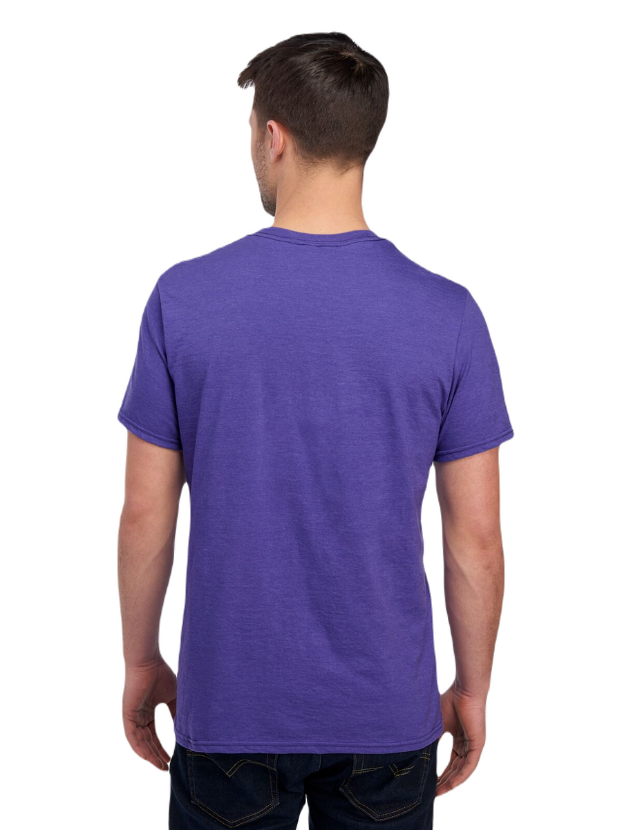 Unisex ICONIC™ T-Shirt - Retro Heather Purple