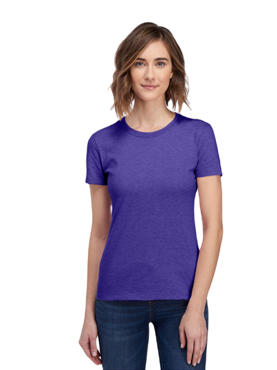 Women's ICONIC™ T-Shirt - Retro Heather Purple