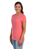 Women's HD Cotton™ T-Shirt - Retro Heather Coral