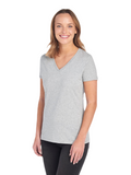 Women's HD Cotton™ V-Neck T-Shirt - Athletic Heather