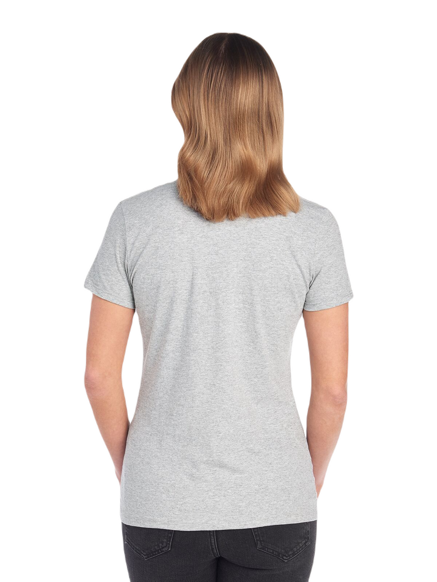 Women's HD Cotton™ V-Neck T-Shirt - Athletic Heather
