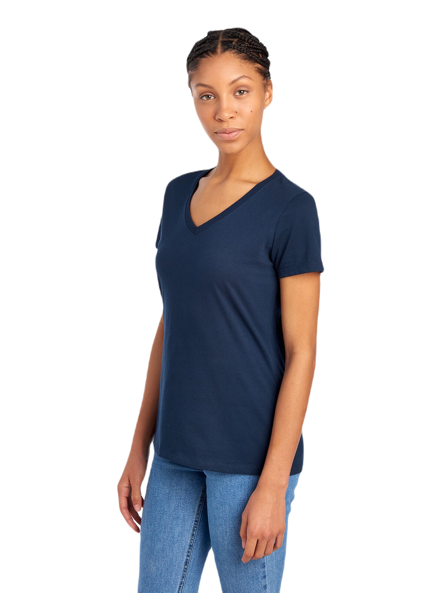 Women's HD Cotton™ V-Neck T-Shirt - J Navy