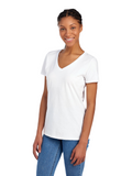 Women's HD Cotton™ V-Neck T-Shirt - White
