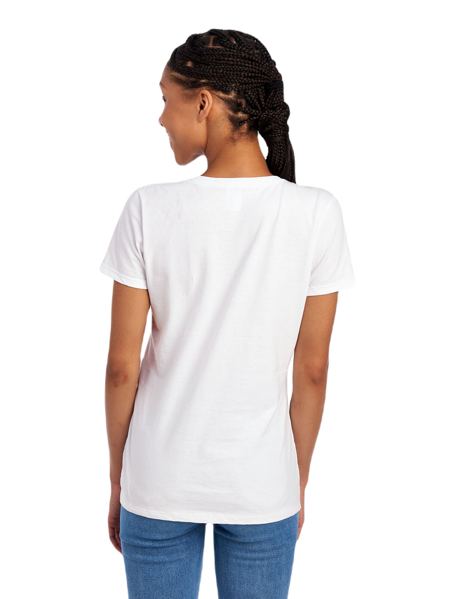 Women's HD Cotton™ V-Neck T-Shirt - White
