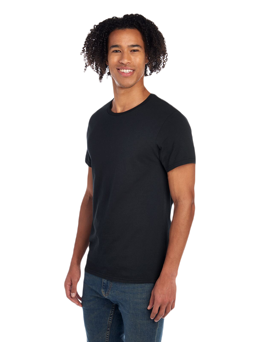 Unisex Sofspun® Jersey Crew T-Shirt - Black