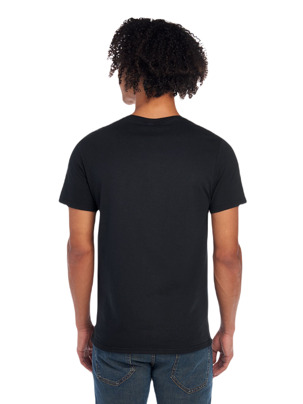 Unisex Sofspun® Jersey Crew T-Shirt - Black