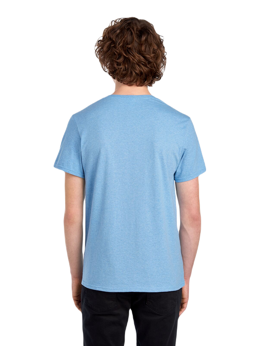 Unisex Sofspun® Jersey Crew T-Shirt - Carolina Heather