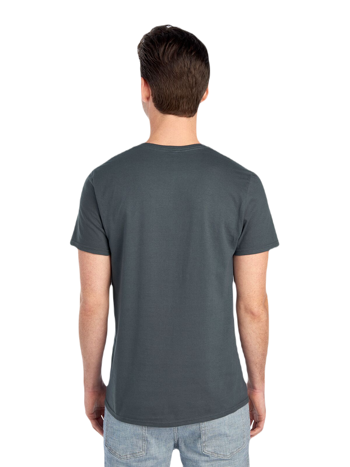 Unisex Sofspun® Jersey Crew T-Shirt - Charcoal Gray