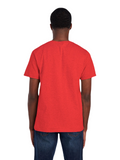 Unisex Sofspun® Jersey Crew T-Shirt - Fiery Red