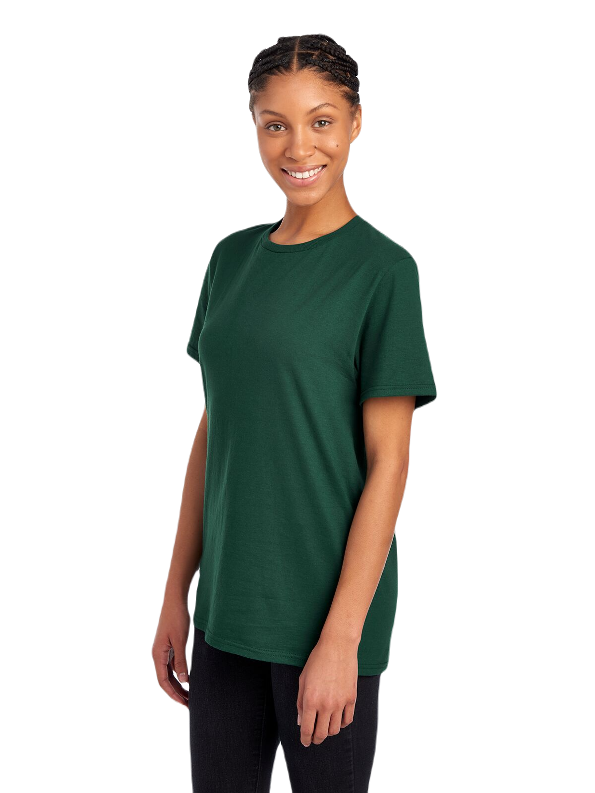 Unisex Sofspun® Jersey Crew T-Shirt - Forest Green