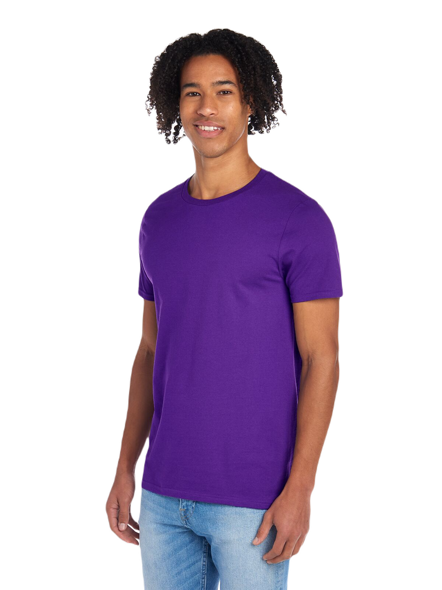 Unisex Sofspun® Jersey Crew T-Shirt - Purple