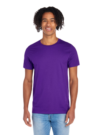 Unisex Sofspun® Jersey Crew T-Shirt - Purple