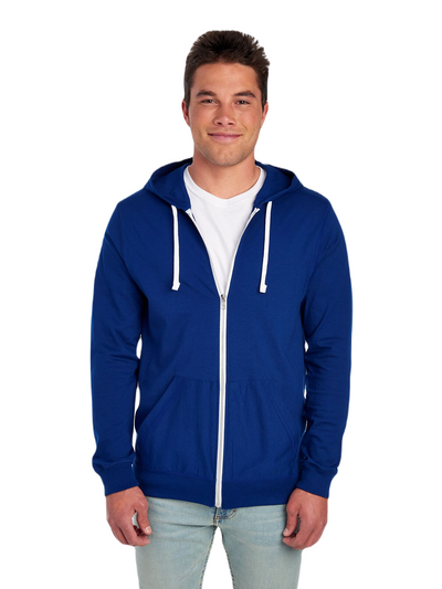 Unisex Sofspun® Jersey Full-Zip - Admiral Blue