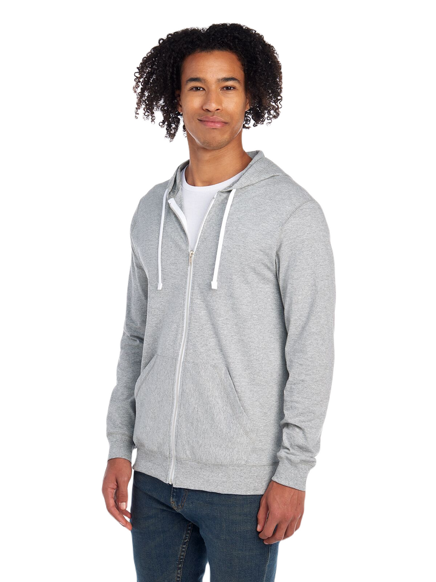 Unisex Sofspun® Jersey Full-Zip - Athletic Heather