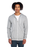 Unisex Sofspun® Jersey Full-Zip - Athletic Heather