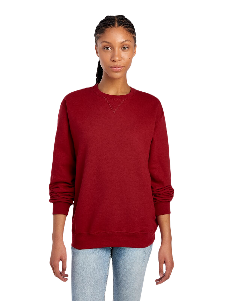 Unisex SofSpun® Crewneck Sweatshirt - Cardinal