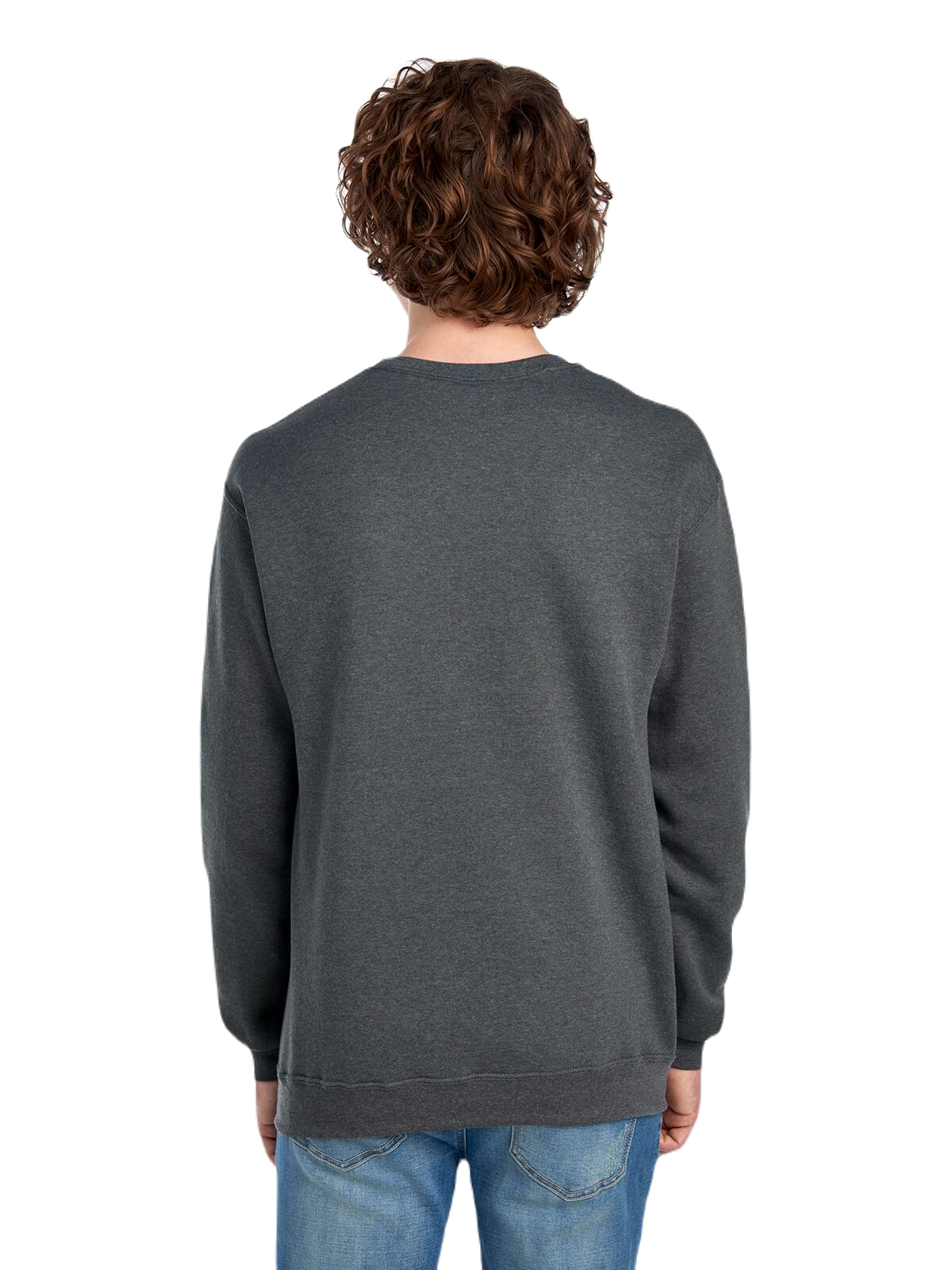 Unisex SofSpun® Crewneck Sweatshirt - Charcoal Heather