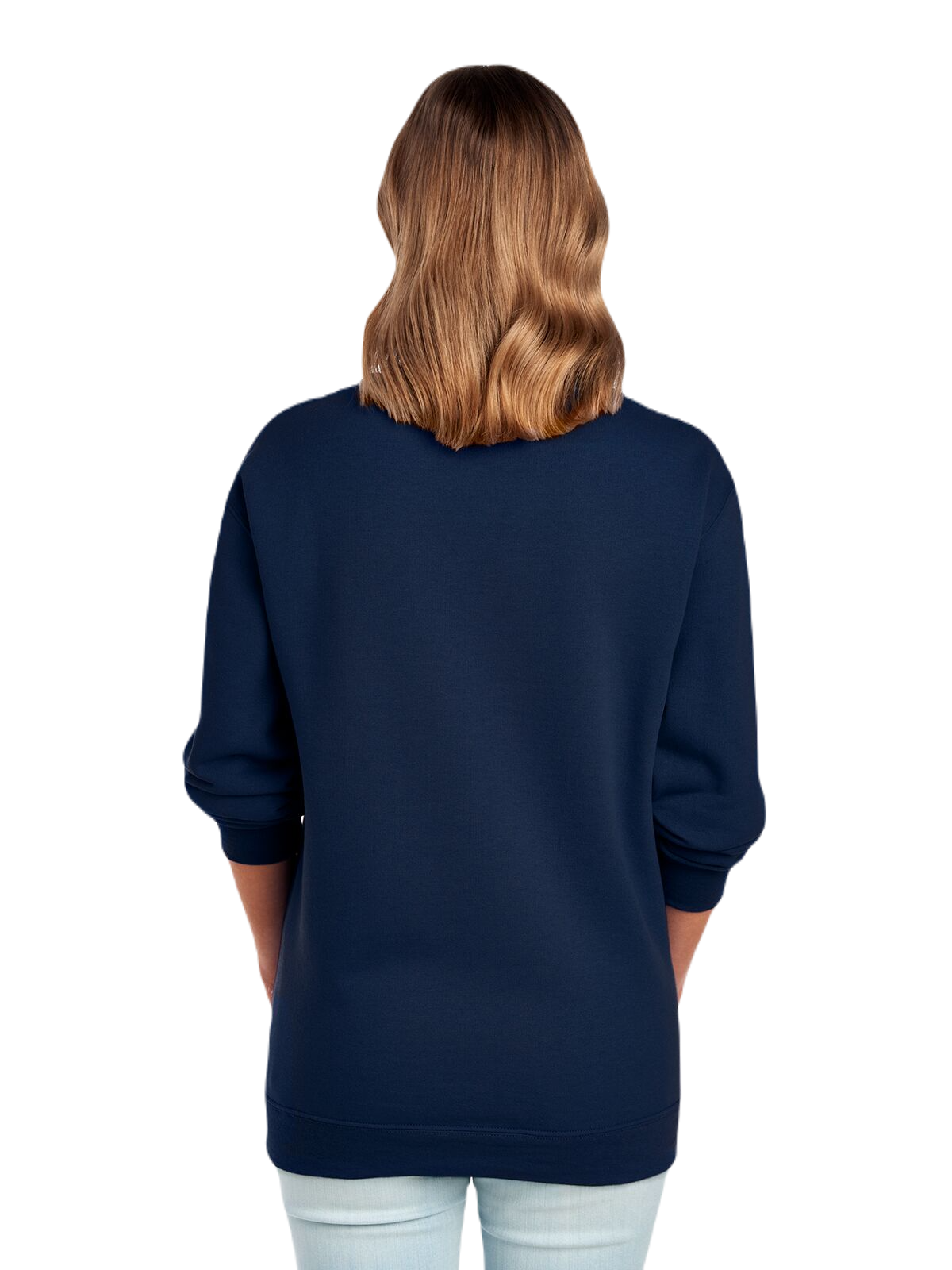 Unisex SofSpun® Crewneck Sweatshirt - J Navy