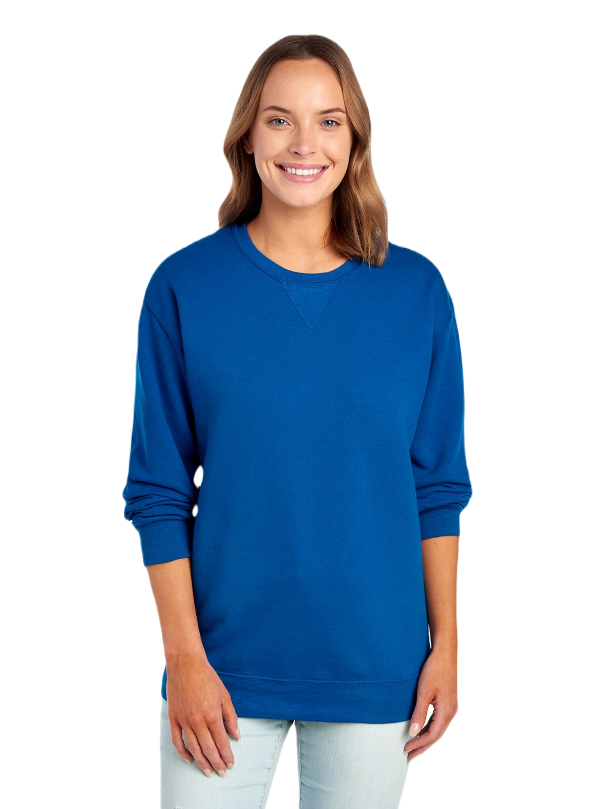 Unisex SofSpun® Crewneck Sweatshirt - Royal