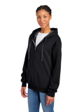 Unisex SofSpun® Full-Zip Hoodie - Black
