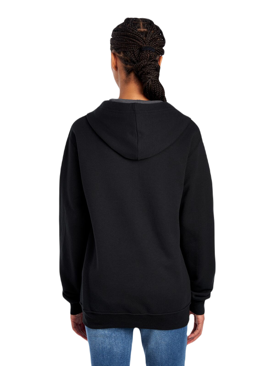 Unisex SofSpun® Full-Zip Hoodie - Black