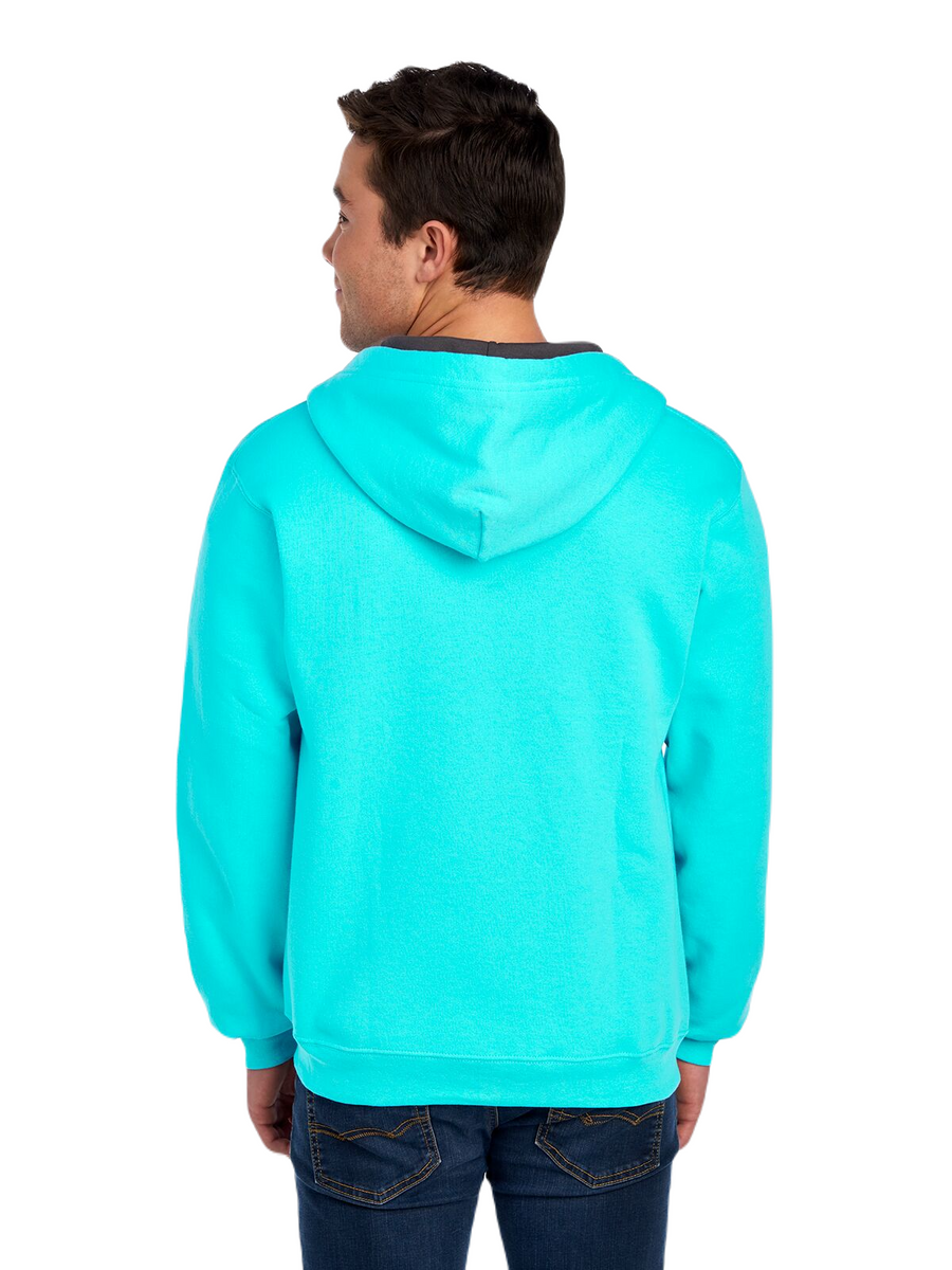 Unisex SofSpun® Full-Zip Hoodie - Scuba Blue