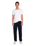 Unisex SofSpun® Open-Bottom Pocket Sweatpants - Black