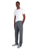 Unisex SofSpun® Open-Bottom Pocket Sweatpants - Charcoal Heather