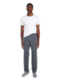 Unisex SofSpun® Open-Bottom Pocket Sweatpants - Charcoal Heather