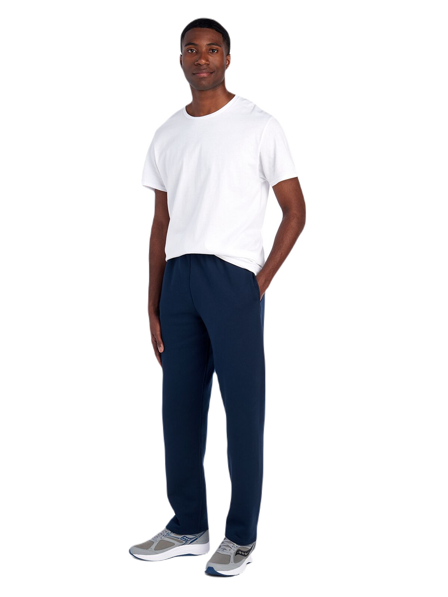 Unisex SofSpun® Open-Bottom Pocket Sweatpants - J Navy