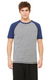 All Sport M1101 - Triblend T-Shirt - Gray Heather / Navy Heather Triblend