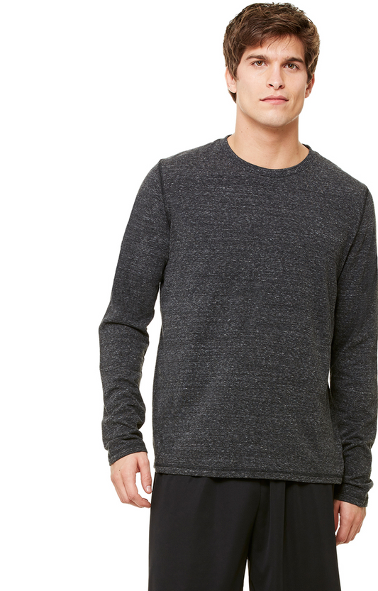 Long Sleeve Triblend T-Shirt - Charcoal Heather Triblend