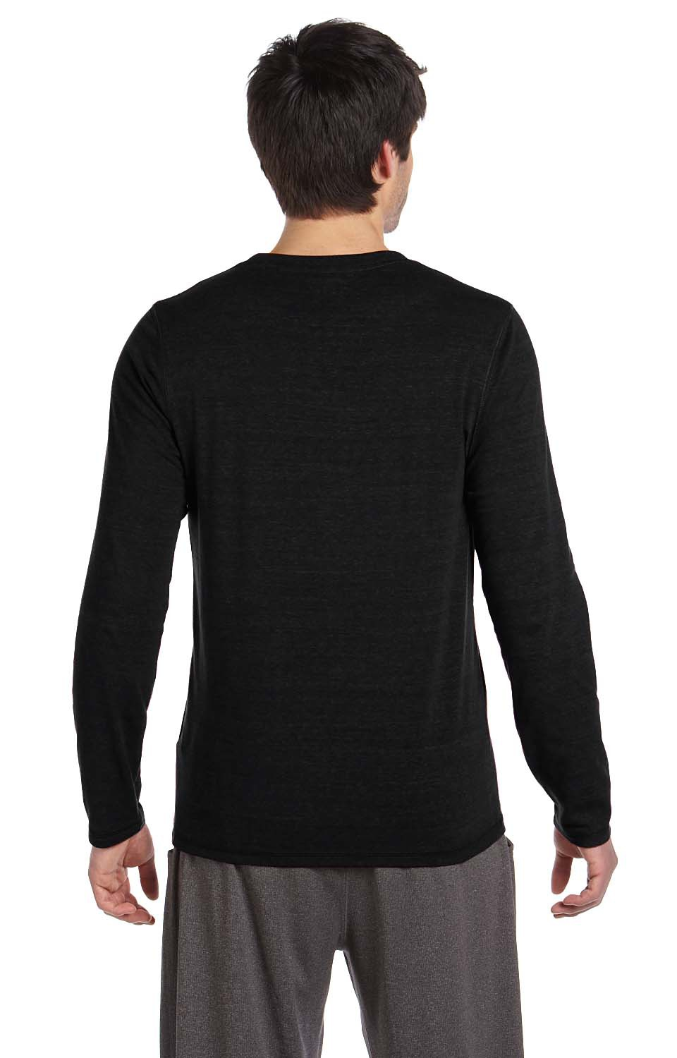 Long Sleeve Triblend T-Shirt - Charcoal Heather Triblend
