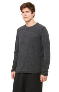 Long Sleeve Triblend T-Shirt - Charcoal Heather Triblend